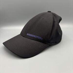 Washington Huskies Hat Cap Nike Legacy 91 Black Stretch Fit OSFA NCAA College